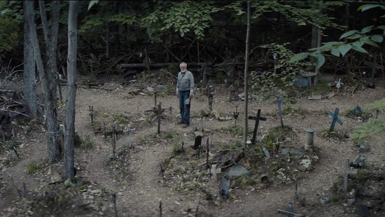 The cemetery in Pet Sematary 2019