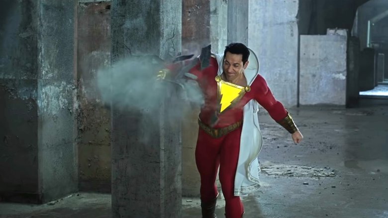 shazam punching