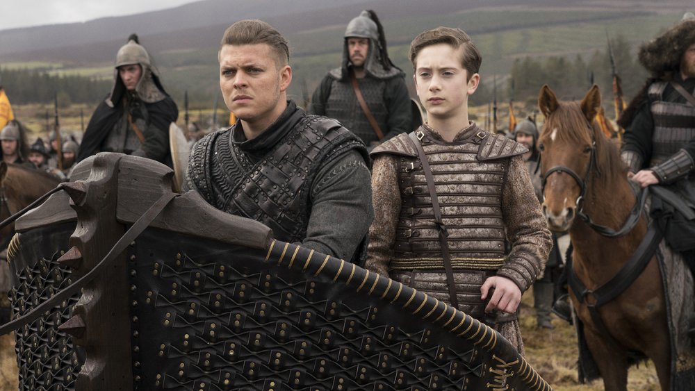 Alex Høgh Andersen and Oran Glynn O'Donovan on Vikings