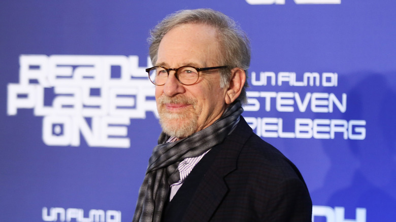 Steven Spielberg smiling