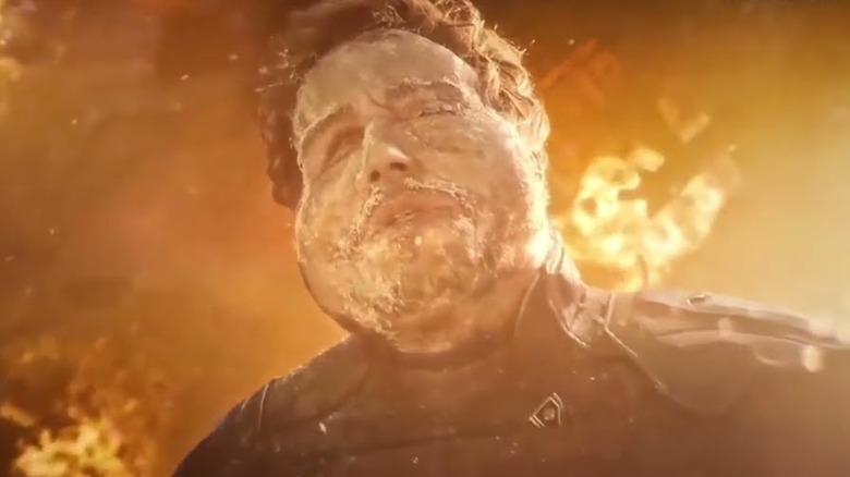 Star-Lord frozen in space