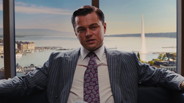 Jordan Belfort sitting in office