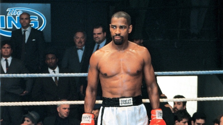 Rubin Carter in boxing ring