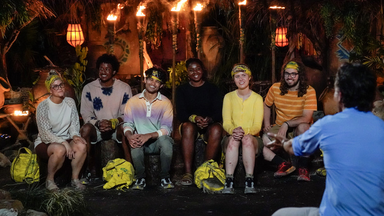 Lulu at their first tribal council