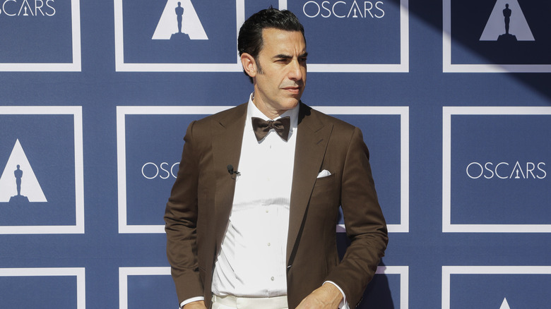 Sacha Baron Cohen in tux