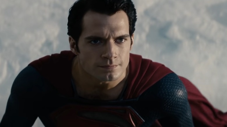 Henry Cavill glaring