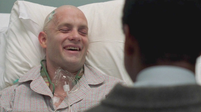 Andrew Beckett laughing in the hospital in "Philadelphia" (1993)