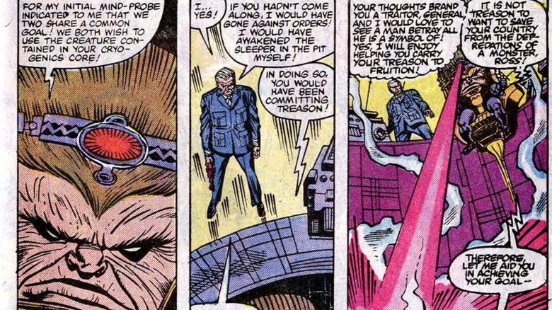 Thunderbolt Ross commits treason with MODOK