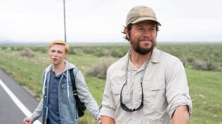 Reid Miller and Mark Wahlberg in 'Joe Bell'