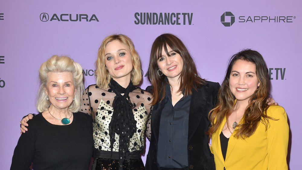 Robyn Nevin, Bella Heathcote, Emily Mortimer, and Natalie Erika James at Sundance