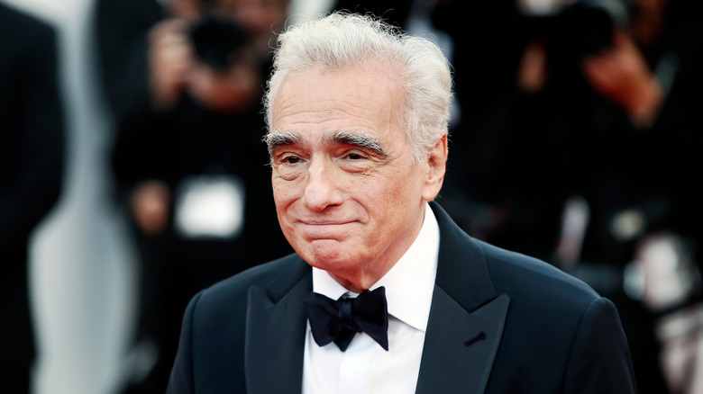 Martin Scorsese smiles