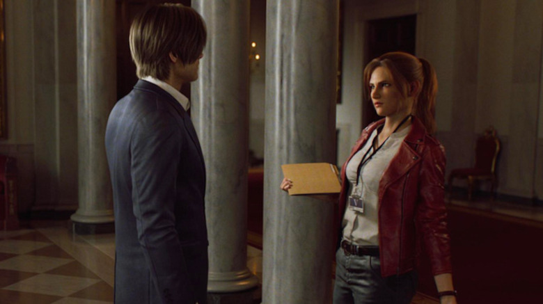 Leon and Claire in the White House