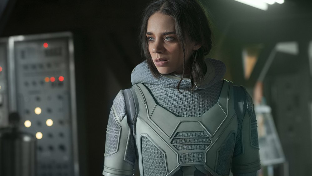 Hannah John-Kamen as Ava Starr aka Ghost in Ant-Man and The Wasp