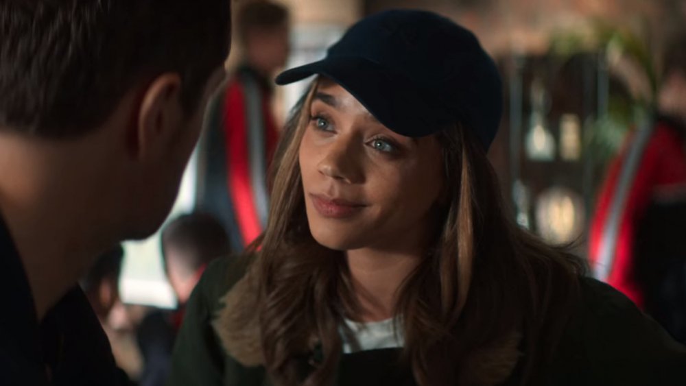 Hannah John-Kamen as the titular nameless stranger in Netflix's The Stranger