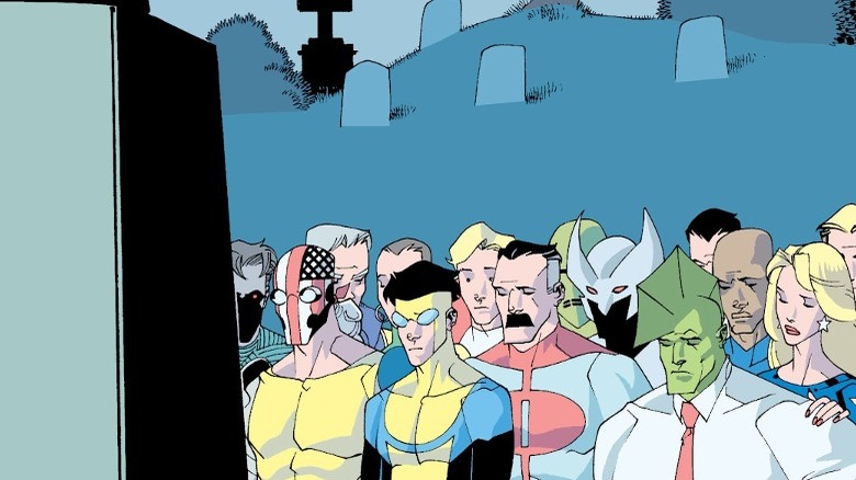 Image Comics characters mourning