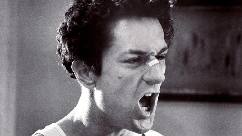 Robert De Niro shouting 