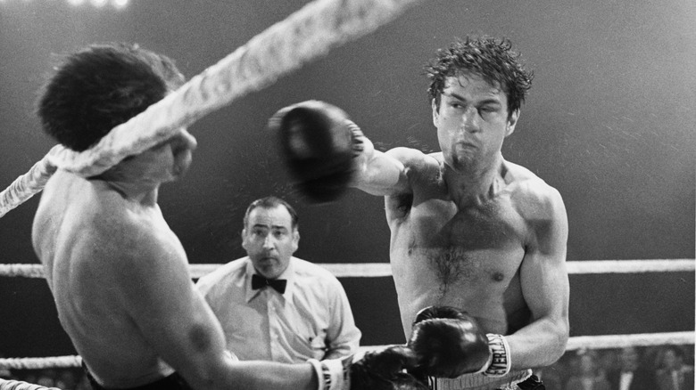 Robert De Niro fighting 