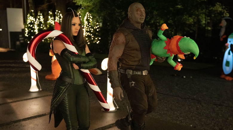 Mantis and Drax are stunned