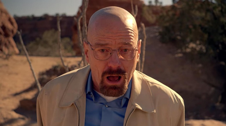 Walter White is shocked 