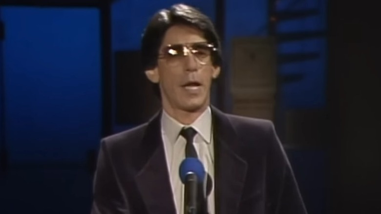 Richard Belzer does stand up on Late Night