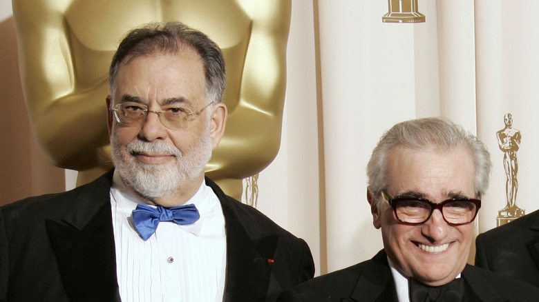 Francis Ford Coppola and Martin Scorsese at the Academy Awards in 2007