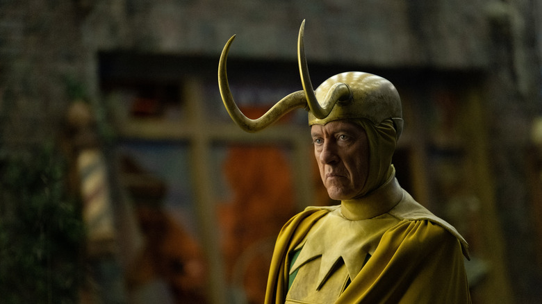 Richard E. Grant as Classic Loki in "Loki"