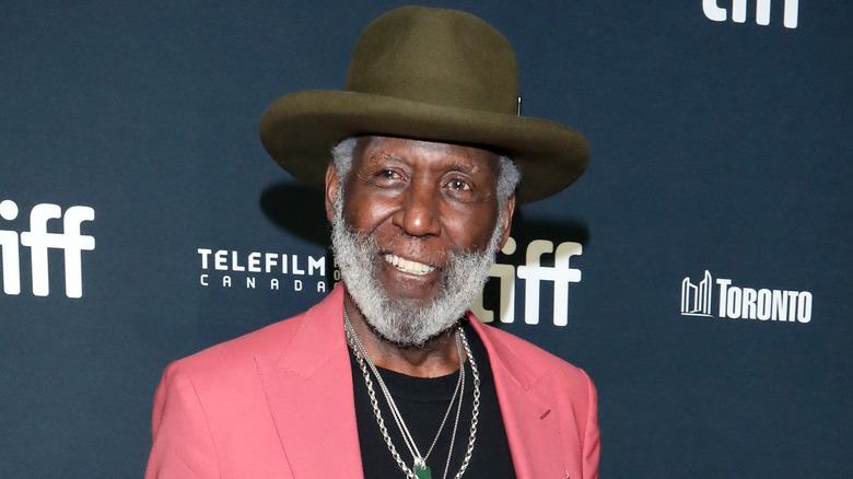 Richard Roundtree smiling