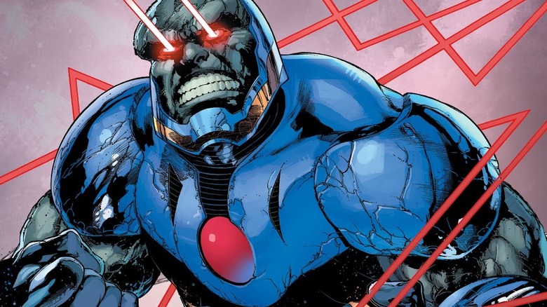 Darkseid firing Omega Beams