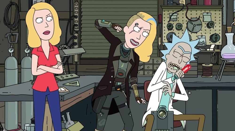 rick and morty beth clone