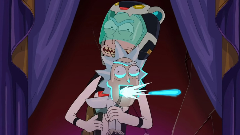 Rick with Rick-Shaped Gun