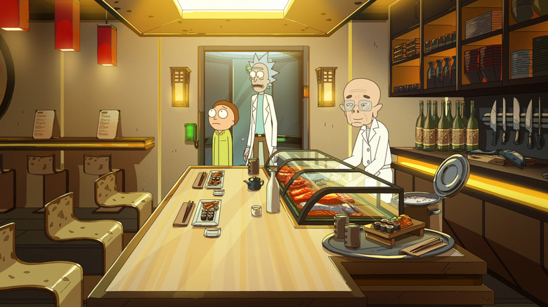 Justin Roiland as Rick and Morty on Rick and Morty