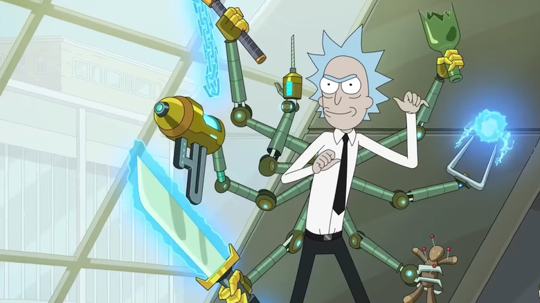 Justin Roiland is Rick Sanchez on Rick and Morty