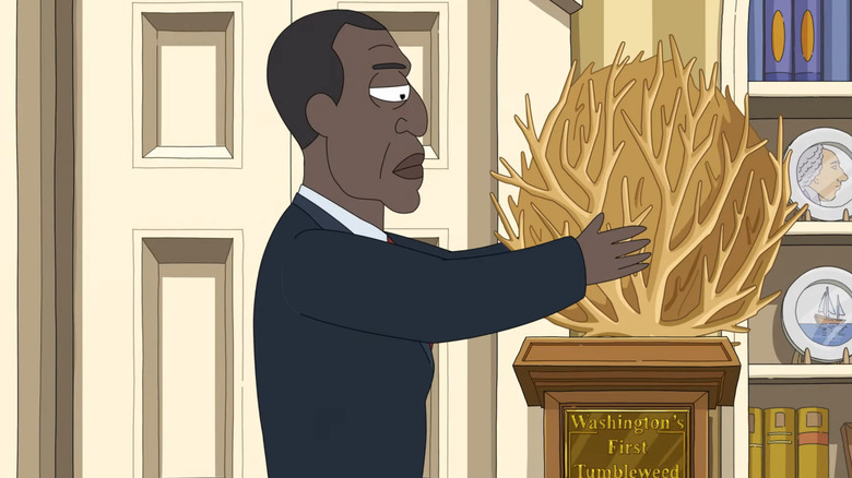 Keith David is The President on Rick and Morty