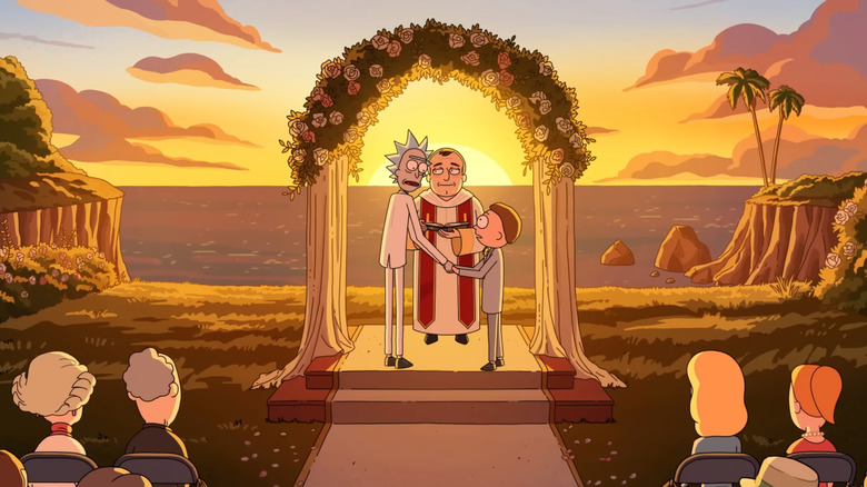 Rick and Morty get married on Rick and Morty