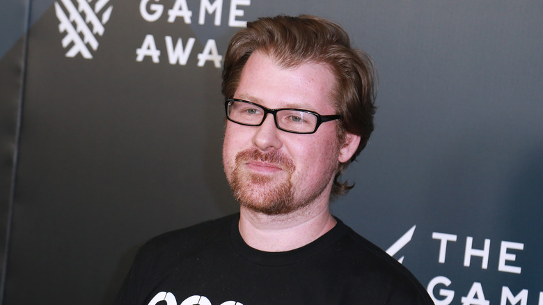 Justin Roiland at event