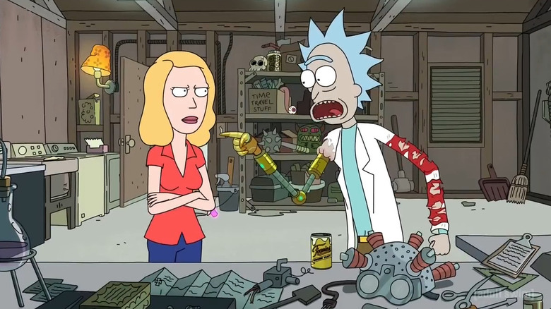 Rick and Beth arguing