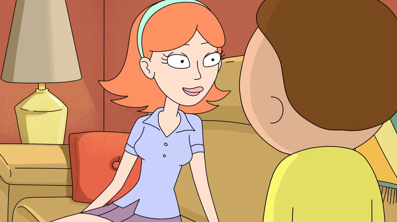 Jessica Looking Seductively at Morty