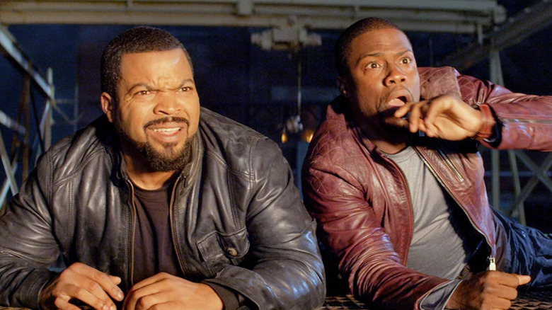 Ice Cube Kevin Hart surprised Ride Along