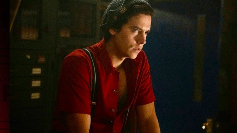 Jughead Jones looking intense