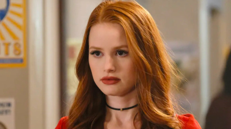 Cheryl Blossom looking very serious