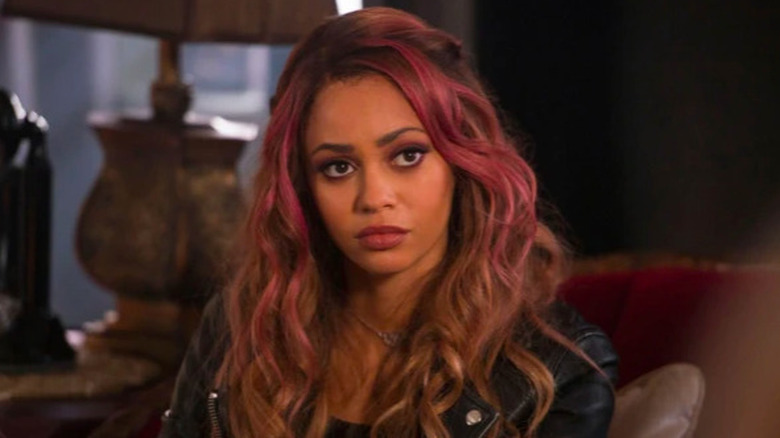 Toni Topaz looking serious