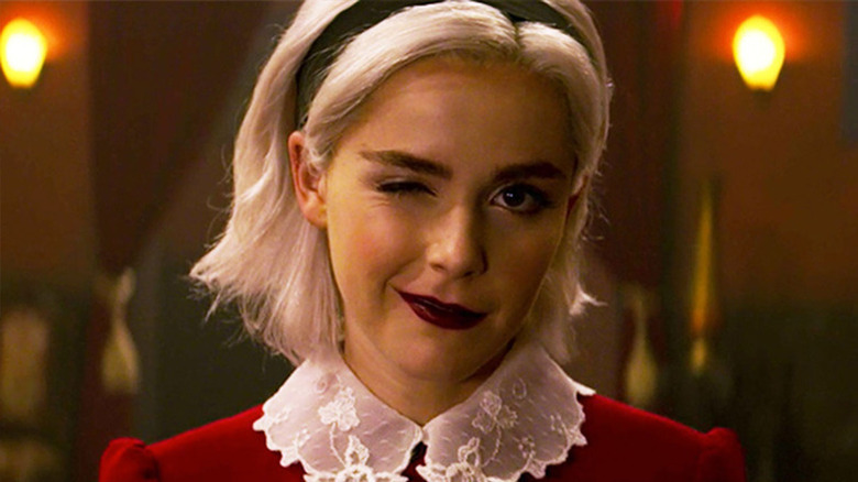 Sabrina Spellman smiling