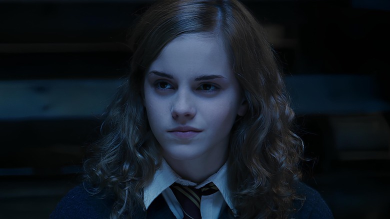 Hermione Granger looking annoyed