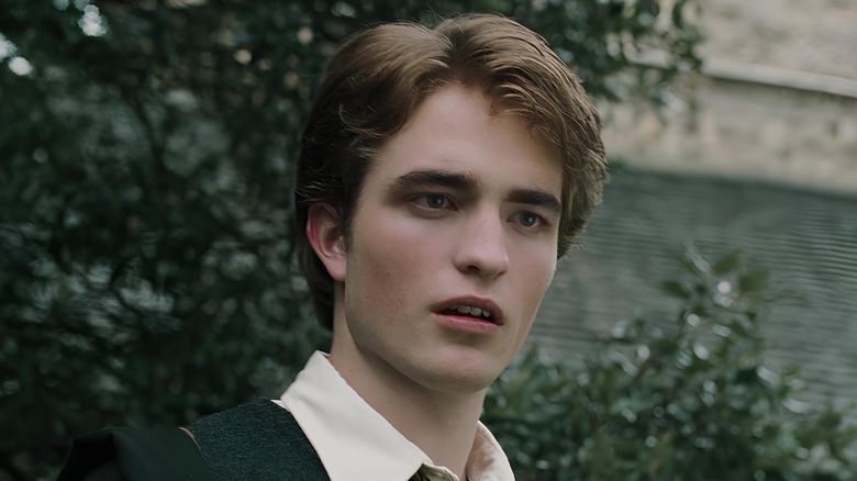 Cedric Diggory looking concerned