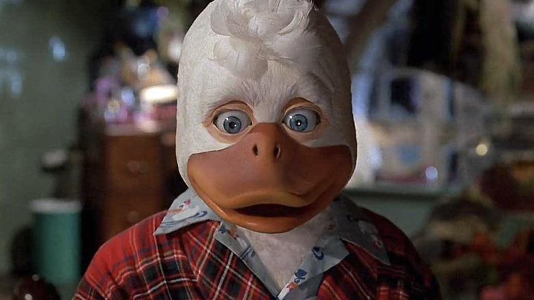 Chip Zien and Ed Gale in Howard the Duck