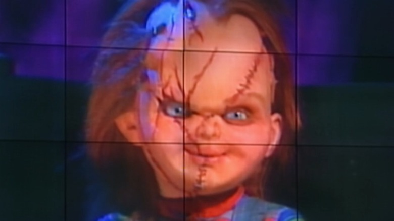 Chucky smirking