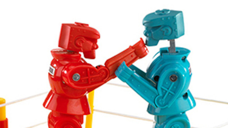 Rock 'Em Sock 'Em robots toy