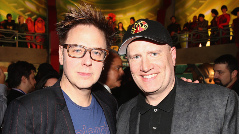 James Gunn and Kevin Feige