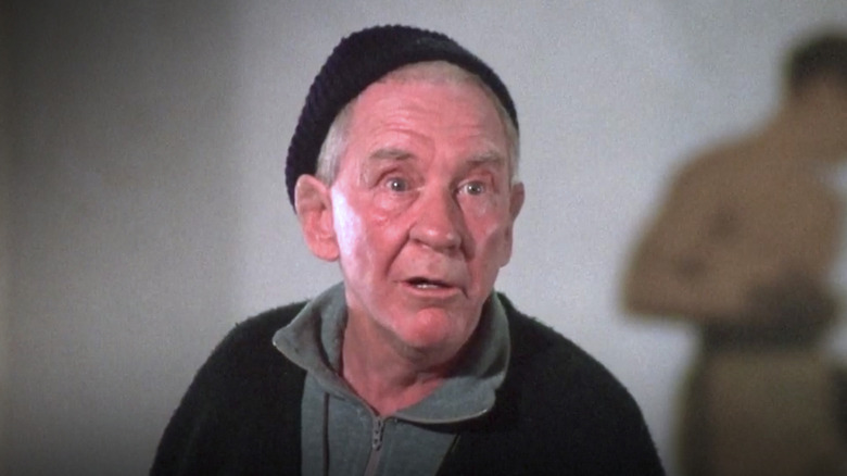 Burgess Meredith as Mickey in Rocky