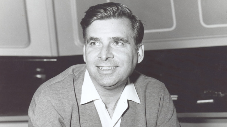 Gene Roddenberry looks sideways